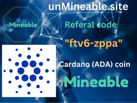 Cardano (ADA) coin active referral code: unmineable