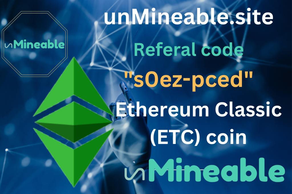 Ethereum Classic (ETC) coin referral code: unmineable