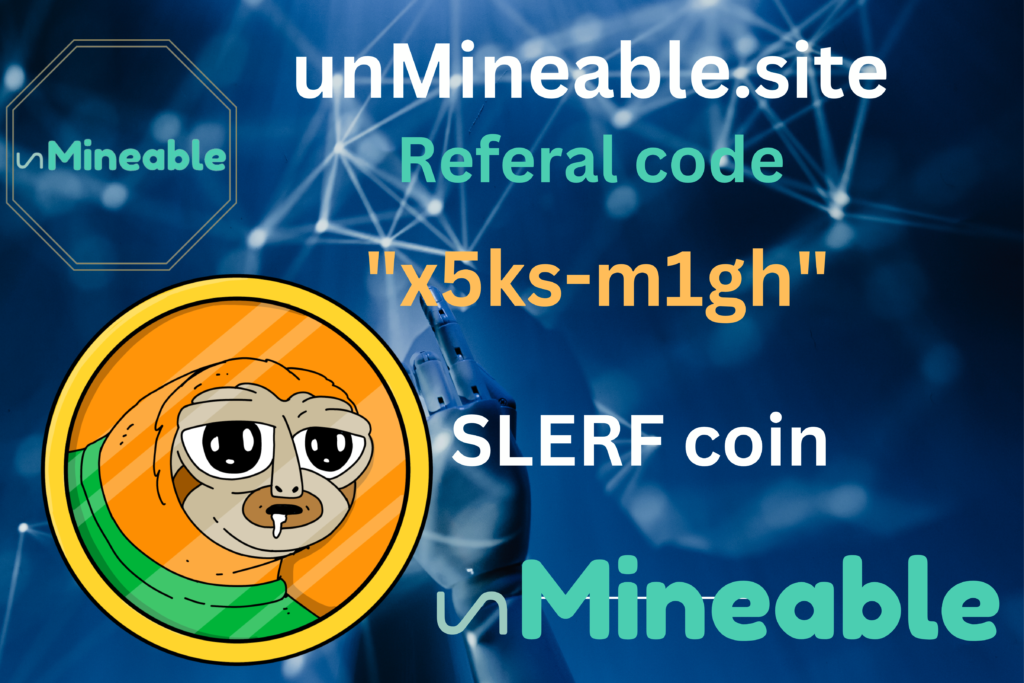 SLERF coin active referral code 2024: unmineable