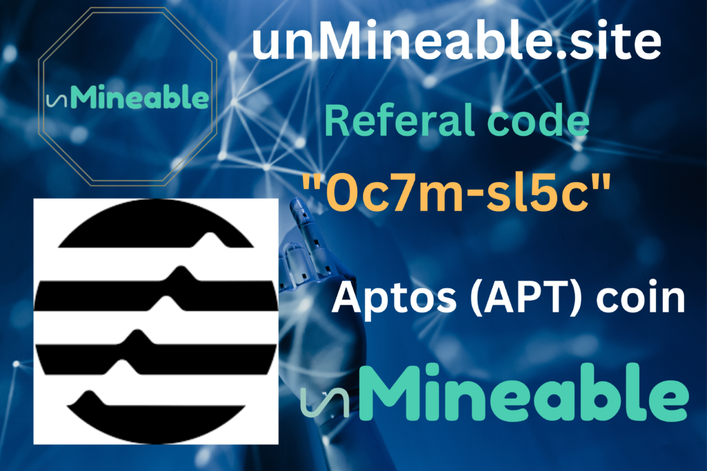 Aptos(APT) mining active referral code: unmineable