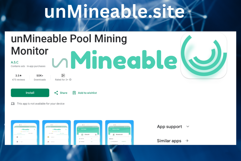 Understand use of Unmineable Mining Pool Monitor